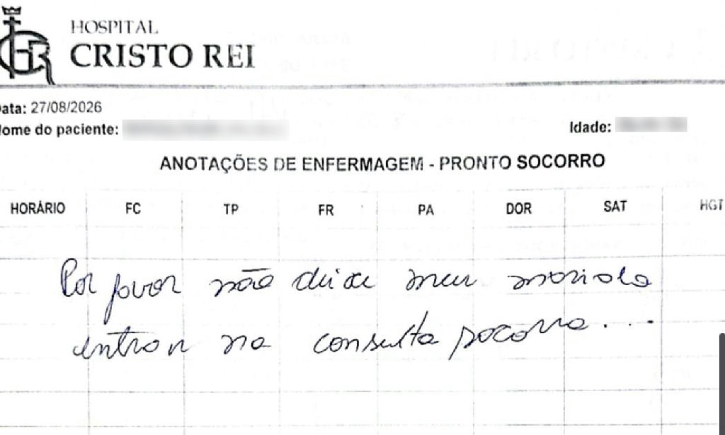Pedido de socorro em prontuário leva à prisão de agressor em Ibiporã
