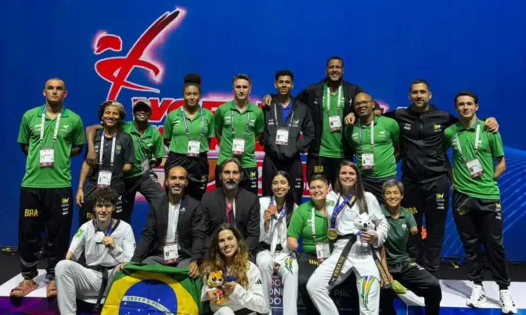 Brasil garante quatro pódios no Grand Prix de parataekwondo e avança no ranking para 2028