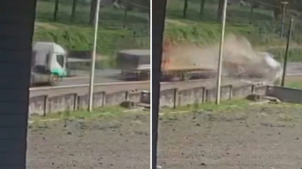 Guarapuava: Caminhoneiro morre em acidente chocante na Pr-170, cabine arrancada