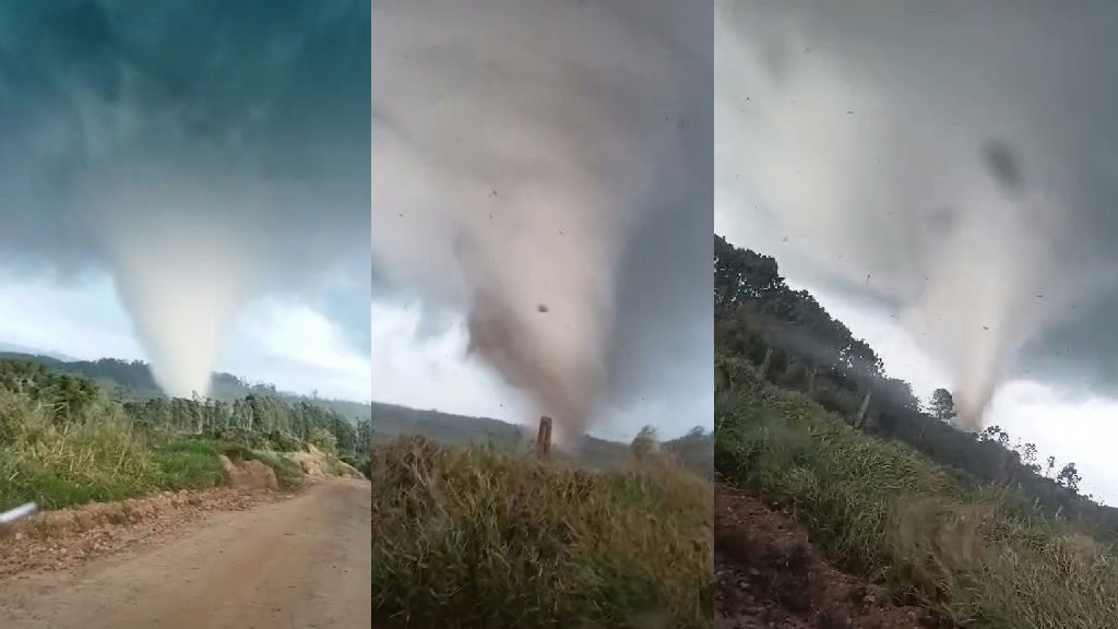 Paraná sob alerta: previsão de tornados e tempestades com ventos acima de 85 km/h