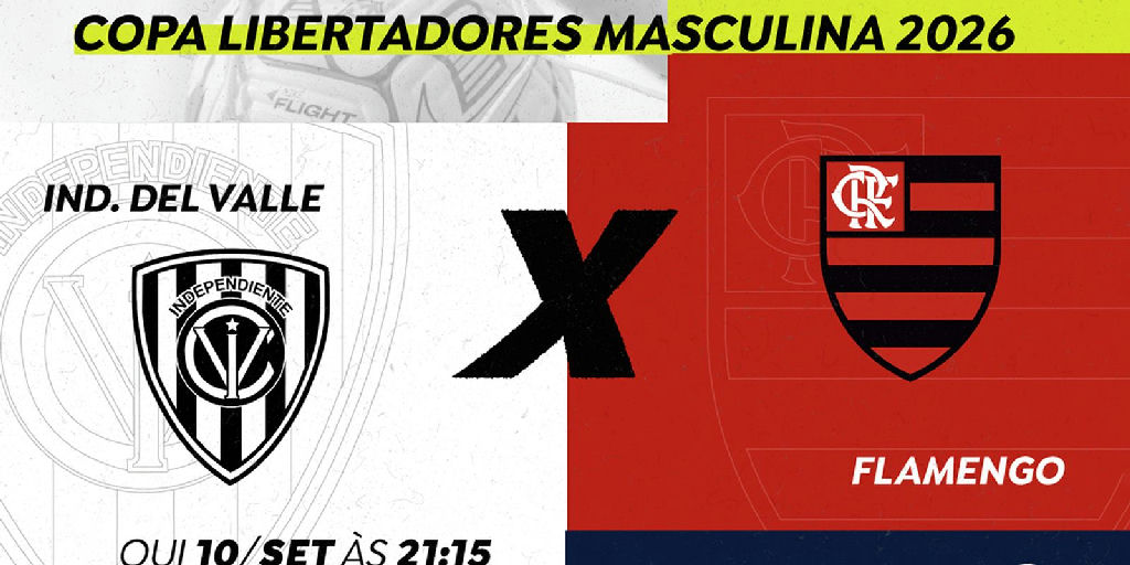 Rádio Nacional cobre Independiente del Valle x Flamengo pelas quartas da Libertadores 2026