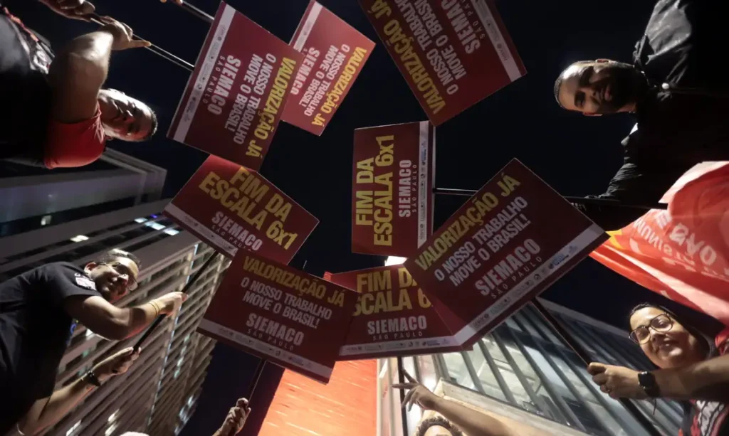 Sindicatos articulam pressão nacional para votar fim da escala 6x1 antes das eleições