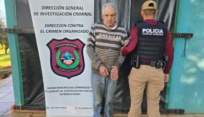 Antenor José Dresch: 27 anos de fuga terminam com prisão no Paraguai