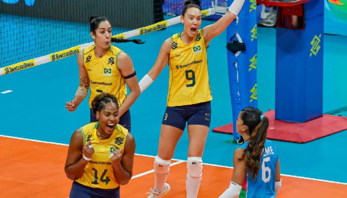 Brasil conquista vaga olímpica para Los Angeles 2028 no vôlei feminino