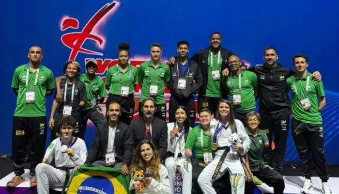 Brasil garante quatro pódios no Grand Prix de parataekwondo e avança no ranking para 2028