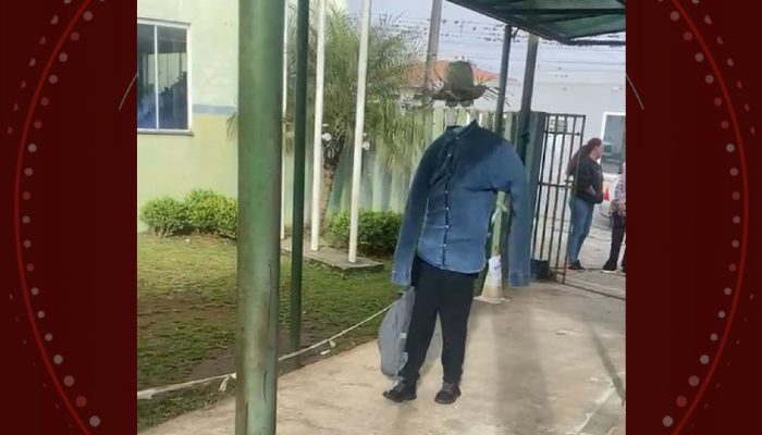 Pais criam fantasia de 'homem-invisível' que encanta crianças e viraliza no Paraná