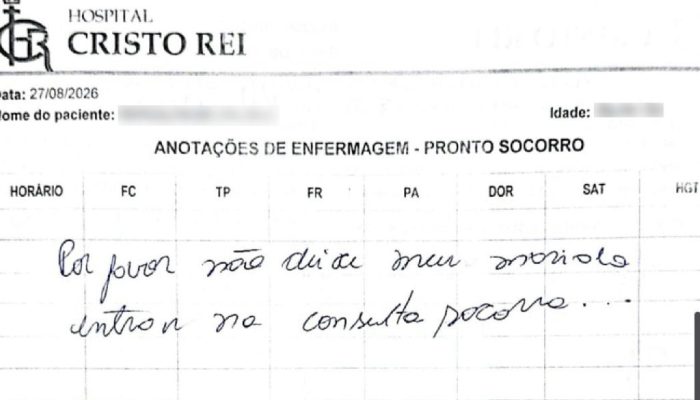 Pedido de socorro em prontuário leva à prisão de agressor em Ibiporã