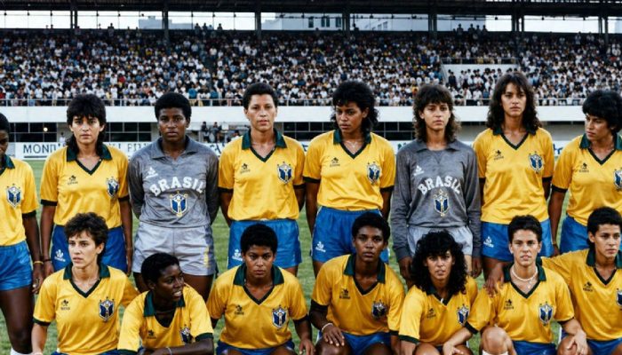 Pioneiras do futebol feminino são destaque no desfile de 7 de Setembro em Brasília