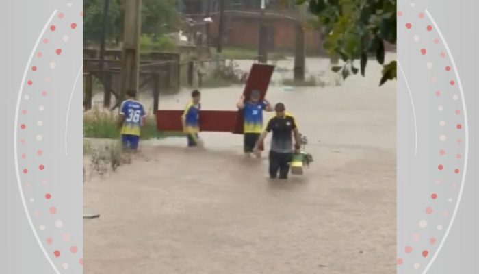 Solidariedade em campo: time do Paraná pausa treino crucial para socorrer vítimas de enchente